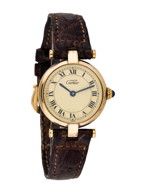 must de cartier watch value